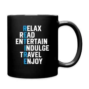 pensioner - Full Colour Mug - black - Right