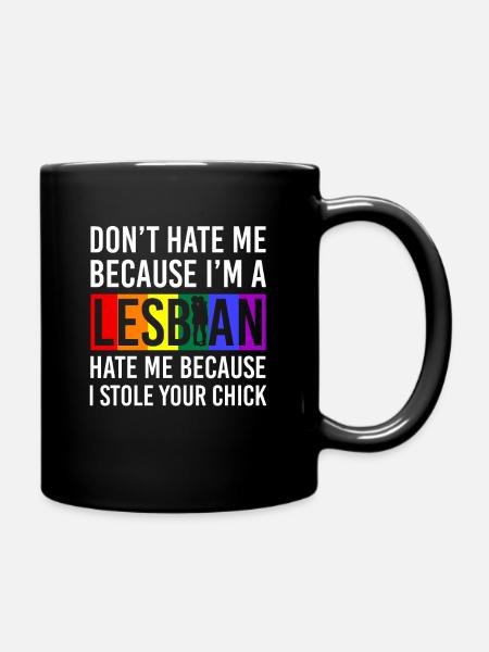 Lesbian & Lesbow Clothing - Tasse einfarbig - Schwarz