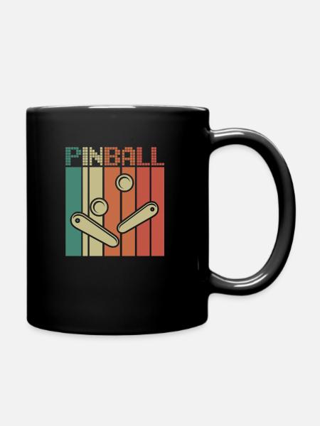 Cadeau de flipper d'arcade flipper flipper - Mug uni - noir