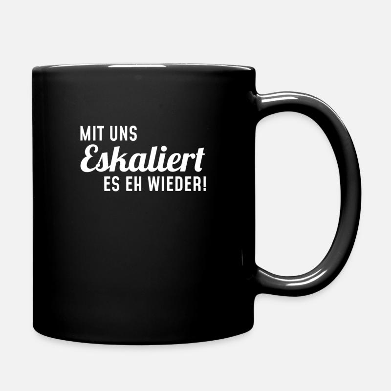 Lustig Funny Witzig Statement Papa Spruch Mann - Tasse einfarbig - Schwarz