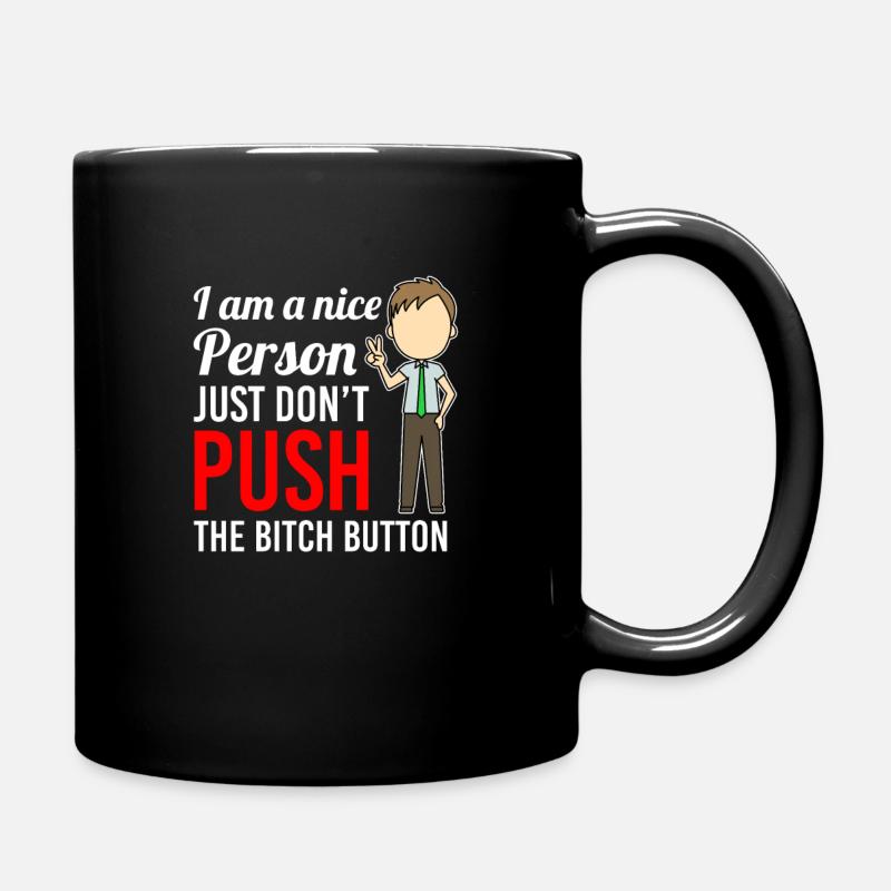 Funny - Full Colour Mug - black