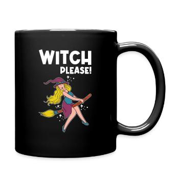 Walpurgis Night Girl Witch Bher Gift Idea - Full Colour Mug - black - Right