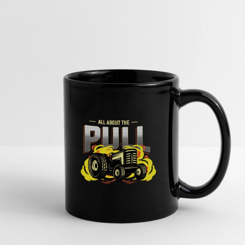 tractor pulling, tractor pulling tractor, racing, Full Colour Mug