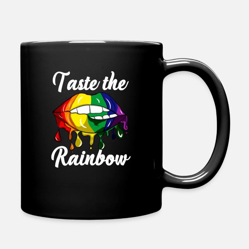 Gay Pride - Tasse einfarbig - Schwarz