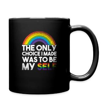 LGBTQ - Full Colour Mug - black - Right