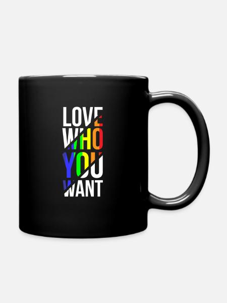 Gay Pride - Mug uni - noir