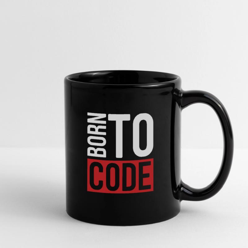 Programmierer Coder Software Entwickler Tasse einfarbig