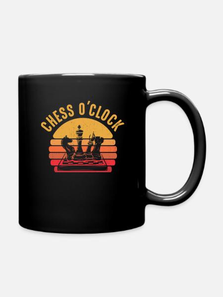 Pièce d’échecs - Mug uni - noir