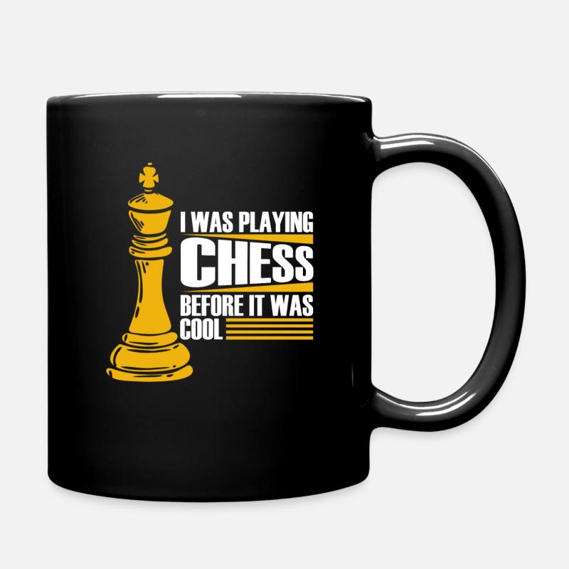 Pièce d’échecs - Mug uni - noir