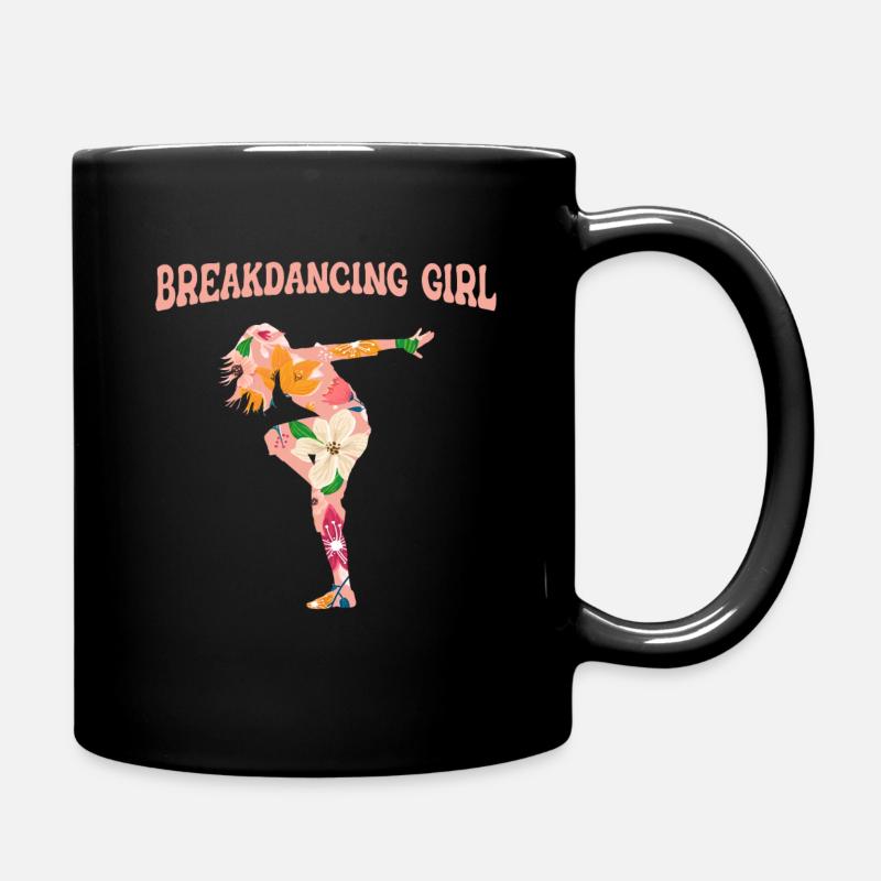 Breakdance Breakdancer Breakdancing - Tasse einfarbig - Schwarz