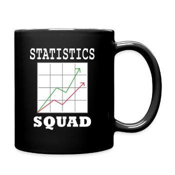 Statistik-Analyst Datenmanager Statistiker - Tasse einfarbig - Schwarz - Rechts