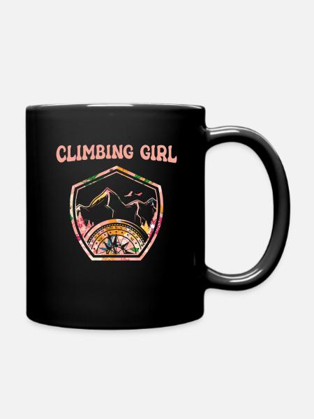 Escalade Alpinisme Grimpeurs - Mug uni - noir