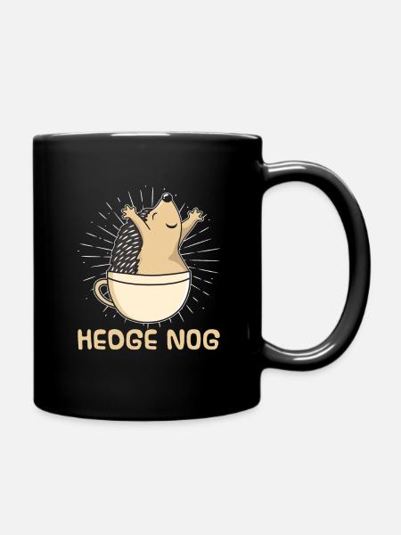 Hérisson - Mug uni - noir