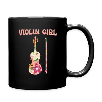 Violoniste Violoniste Violon Violon - Mug uni - noir - Droite
