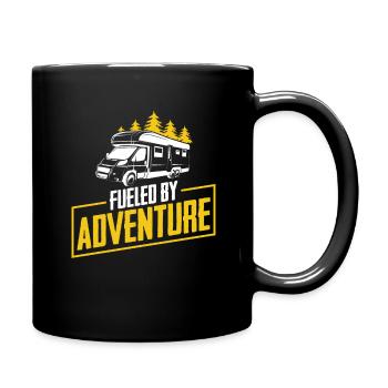 Caravane Camping-car Caravane Camping-car - Mug uni - noir - Droite