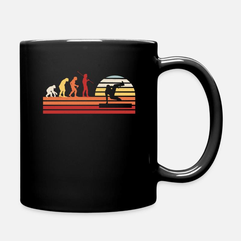 Retro Parkour Vintage Parkour - Tasse einfarbig - Schwarz