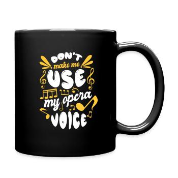 Choir Choir Singers - Full Colour Mug - black - Right