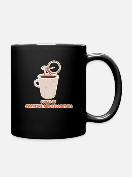 Vélo de route Vélo de route Cyclisme Cycliste - Mug uni - noir
