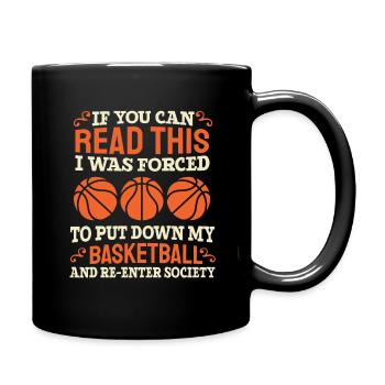 Basketball Basketballer - Full Colour Mug - black - Right