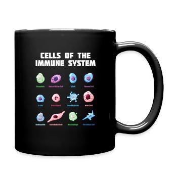 Biologiste scientifique en biologie - Mug uni - noir - Droite