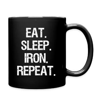 Bodybuilding Bodybuilder Saying Sayings - Full Colour Mug - black - Right
