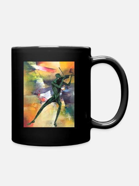 Violoniste - Mug uni - noir