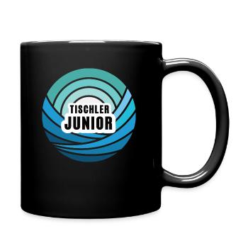 Tischler Junior Nachfolger Sohn Kind Junge - Tasse einfarbig - Schwarz - Rechts