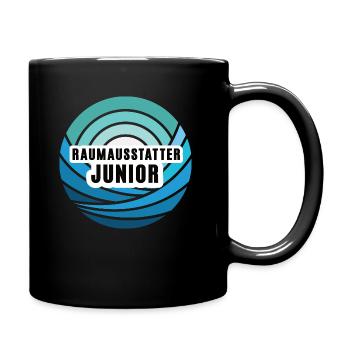 Raumausstatter Junior Nachfolger Nachwuchs Junge - Tasse einfarbig - Schwarz - Rechts