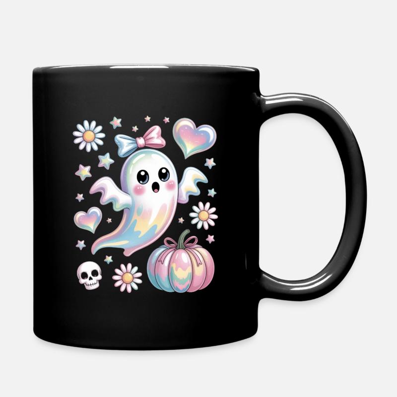 Pastellgeist Kawaii - Tasse einfarbig - Schwarz
