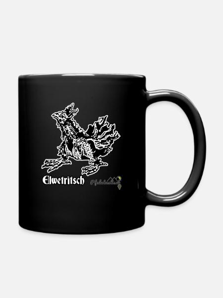 Elwetritsch - Tasse einfarbig - Schwarz