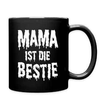 Costume d'Halloween cadeau amusant pour maman - Mug uni - noir - Droite