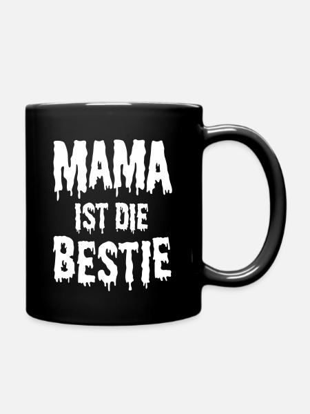 Costume d'Halloween cadeau amusant pour maman - Mug uni - noir