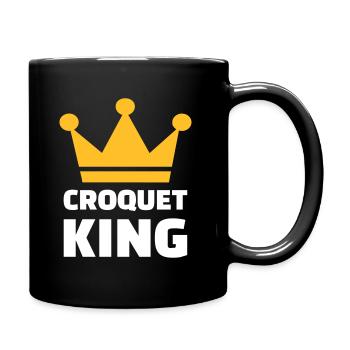 Croquet King - Full Colour Mug - black - Right