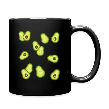avocado - Full Colour Mug - black - Right