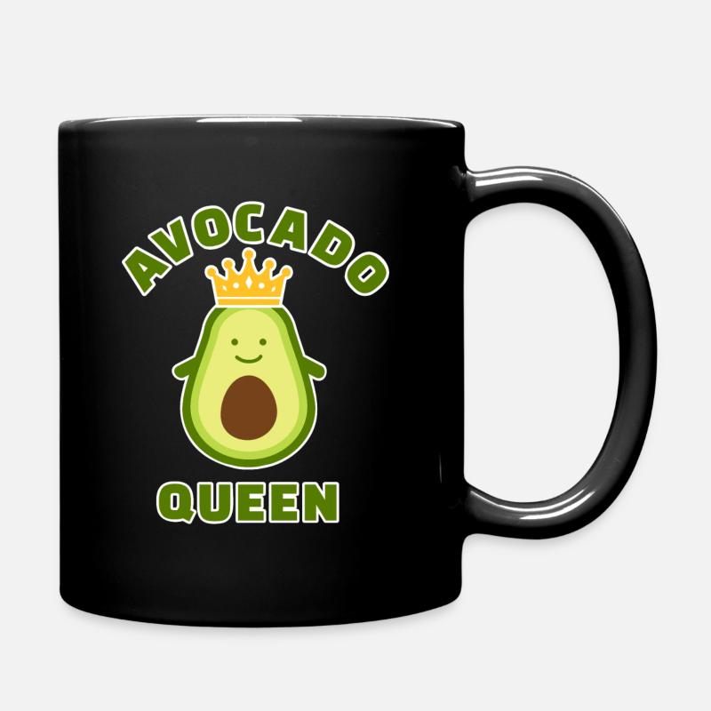 Avocado - Tasse einfarbig - Schwarz