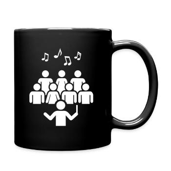 Choir - Full Colour Mug - black - Right