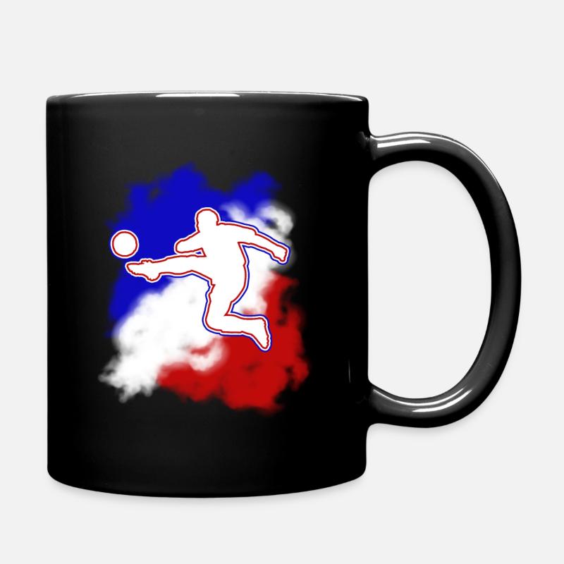 Football français- passion loisir - Mug uni - noir