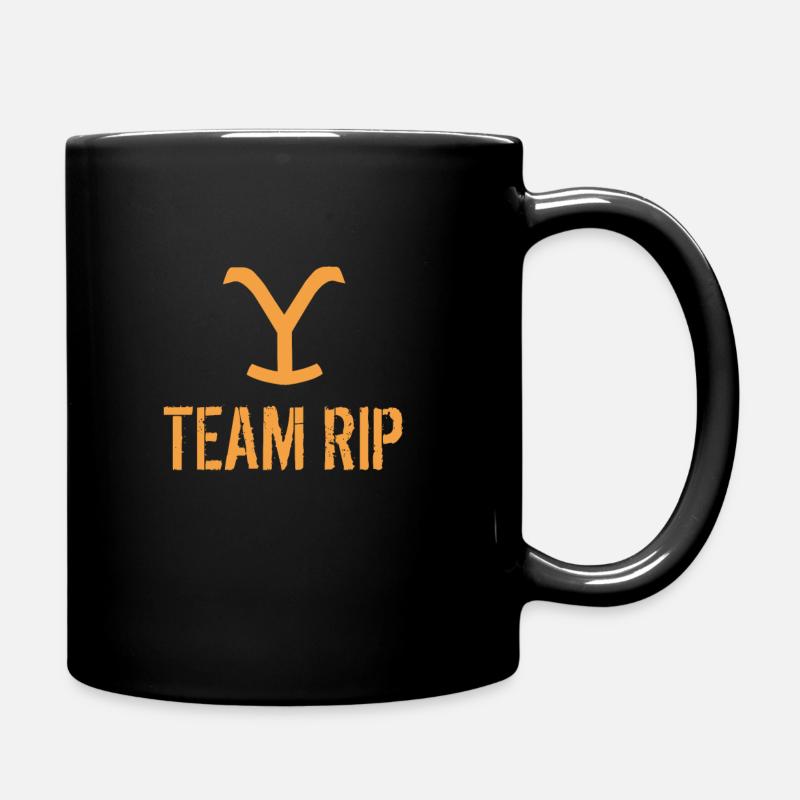 Mannschaft Rip Yellowstone - Tasse einfarbig - Schwarz