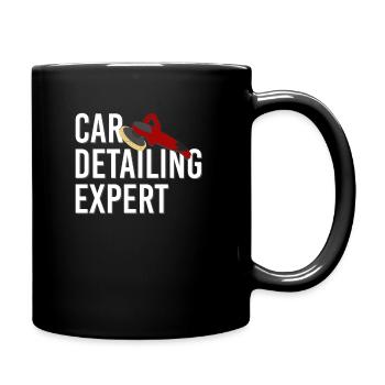 Car Detailer America Flag Car Detailing Expert - Full Colour Mug - black - Right