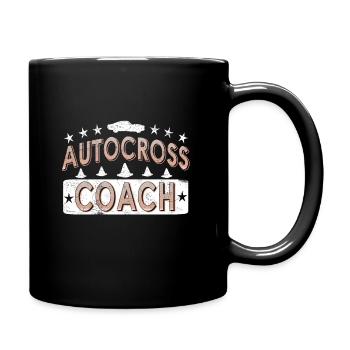 Autocross Coach - Full Colour Mug - black - Right
