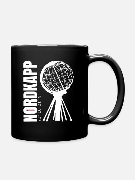 Nordkapp - Nordkap - Cap Nord - Mug uni - noir