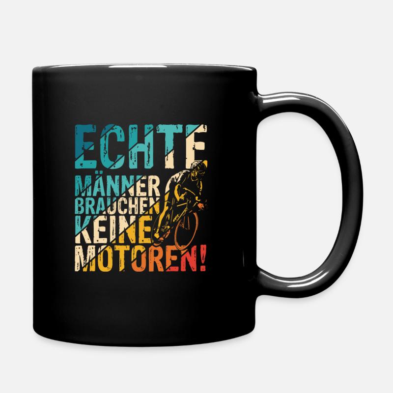Fahrrad Andi Auto Apruch Geschenk Rad Tour Fahrrad - Tasse einfarbig - Schwarz