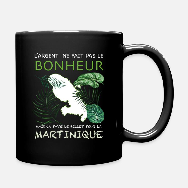 La Martinique Le Billet Le Bonheur - Mug uni - noir