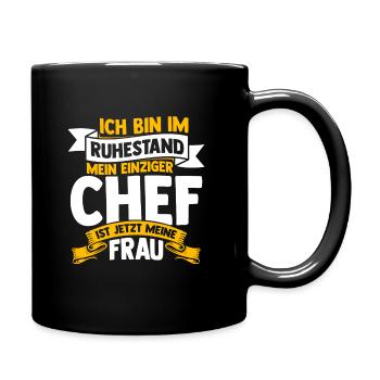 Lieblings Opa Ruhestand Rente Geschenk Opi Großvat - Tasse einfarbig - Schwarz - Rechts