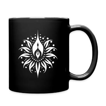 Illustrations de Santeria pour les adeptes et les amis - Mug uni - noir - Droite