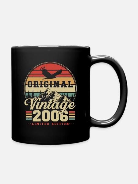 Original 2006 Vintage Vintage cadeau d’anniversaire - Mug uni - noir