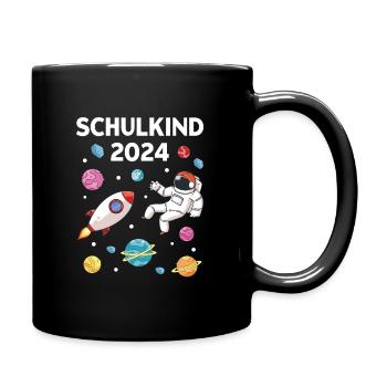 Inscription à l’école des astronautes de l’espace 2024 - Mug uni - noir - Droite