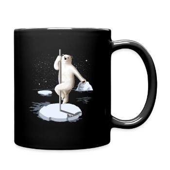 Danseur Pôle Nord drôle Polce Danse FitnessSHIRT - Mug uni - noir - Droite