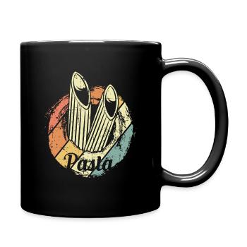 Pâtes pâtes - Mug uni - noir - Droite