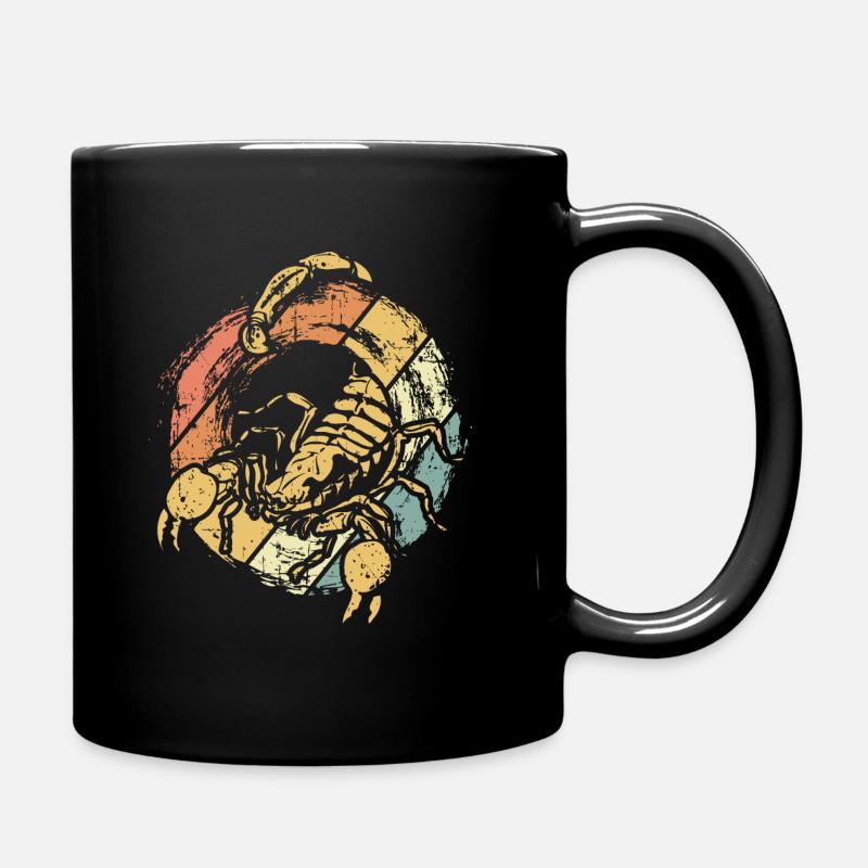 Skorpion - Tasse einfarbig - Schwarz